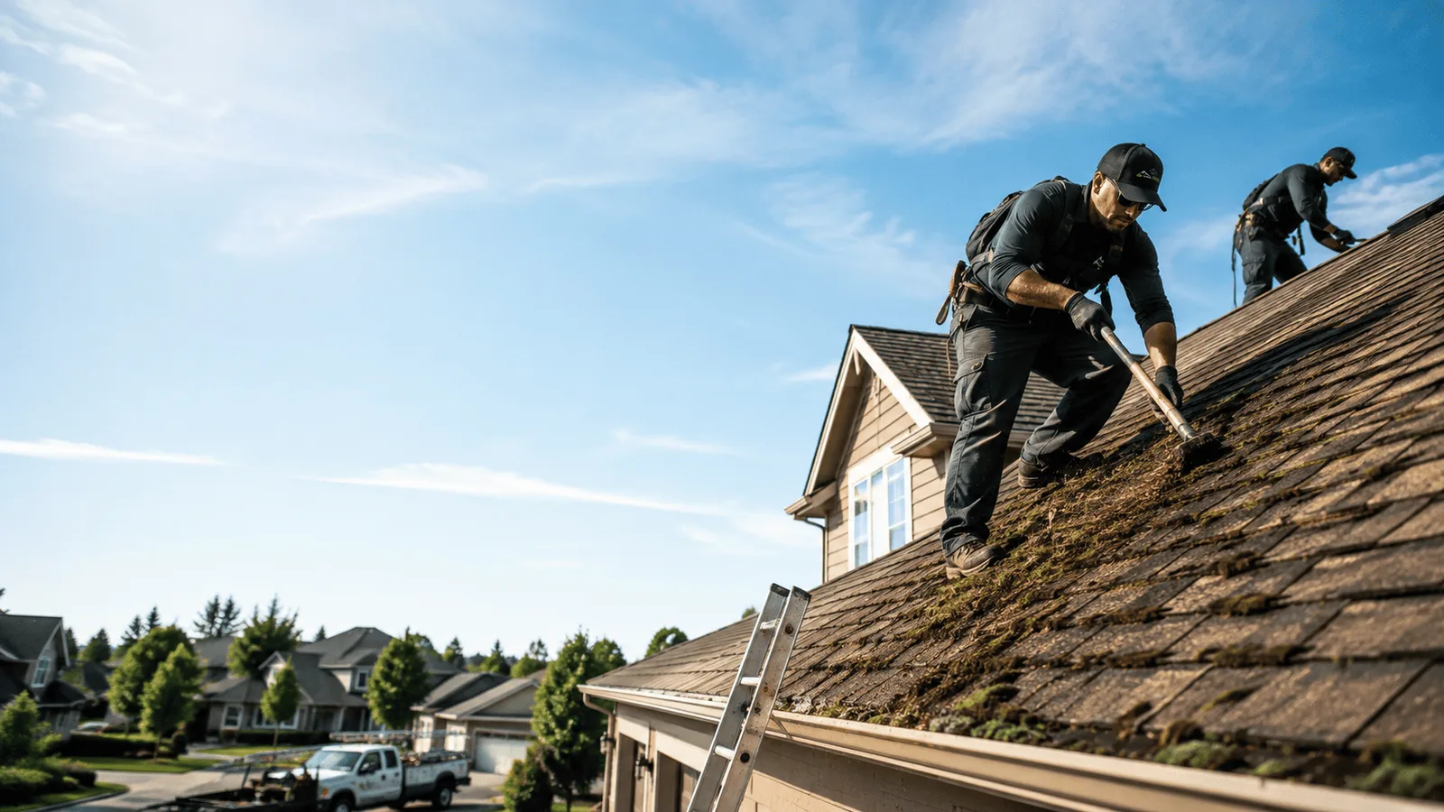 Roof Moss Removal in Wooster, AR near me